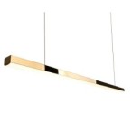 Pakabinamas šviestuvas TRIO Integruotas LED 12W Aukso