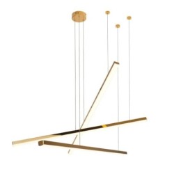 Pakabinamas šviestuvas TRIO 3xLED 36W Auksinis