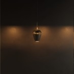 Pakabinamas šviestuvas Cometshine 8W Juoda, Aukso