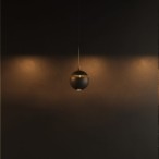 Pakabinamas šviestuvas Cometshine 8W Integruotas LED Juoda, Aukso