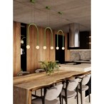 Pakabinamas šviestuvas Enigma 2x4W LED Žalia