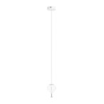 Pakabinamas šviestuvas Maxlight Palloncini 2x6W Integruotas LED Balta, Chromo, Skaidraus stiklo