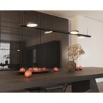 Pakabinamas šviestuvas Ibiza IV 4x Integruotas LED 32W Juoda