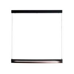 Pakabinamas šviestuvas Maxlight SINGAPUR Oval 5xLED 80W Juoda, Ruda