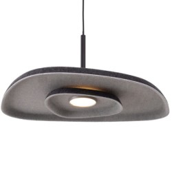 Pakabinamas šviestuvas Deux Integruotas LED 5W Juodas, Pilkas