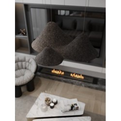 Pakabinamas šviestuvas Bellmond 3xIntegruotas LED 21W Juoda, Pilka