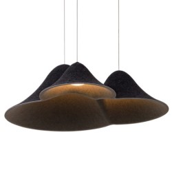Pakabinamas šviestuvas Bellmond 3xIntegruotas LED 21W Juoda, Pilka