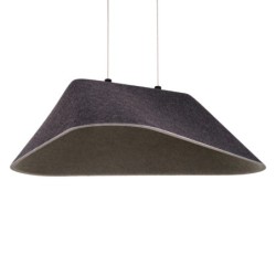 Pakabinamas šviestuvas Maxlight CARBON Integruotas LED 8W Juoda, Pilka