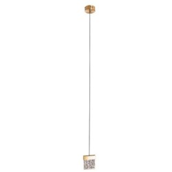 Pakabinamas šviestuvas Vetro 1x Integruotas LED 4.5W Šlifuoto aukso