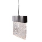 Pakabinamas šviestuvas Maxlight Vetro Integruotas LED 4.5W 3000K Juoda šukuoto paviršiaus