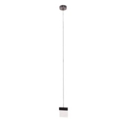 Pakabinamas šviestuvas Maxlight Vetro Integruotas LED 4.5W 3000K Juoda šukuoto paviršiaus