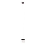 Pakabinamas šviestuvas Maxlight Vetro Integruotas LED 4.5W 3000K Juoda šukuoto paviršiaus