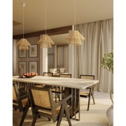 Pakabinamas šviestuvas Amalfi II 1xE27 Baltas