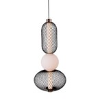 Pakabinamas šviestuvas Maxlight Bora Integruotas LED 10W Juoda, Aukso