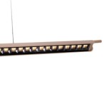 Maxlight Jo-Jo pakabinamas šviestuvas 41.5W CCT Juoda, Aukso