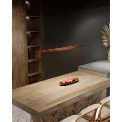 Pakabinamas šviestuvas Woody Integruotas LED 25W Tamsaus medžio