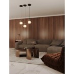 Pakabinamas šviestuvas MODERN 5W Juodas