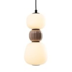 Pakabinamas šviestuvas MODERN Integruotas LED 12W 3000K Juodas