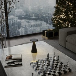 Stalinis šviestuvas Funghi Integruotas LED 1.6W Juodas