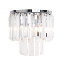 Maxlight Monaco Sieninis šviestuvas 2xG9 Chromo