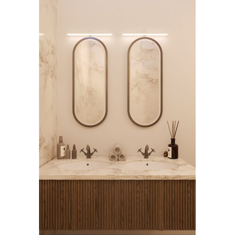 Sieninis šviestuvas Finger 90cm 9W 3000K Baltas