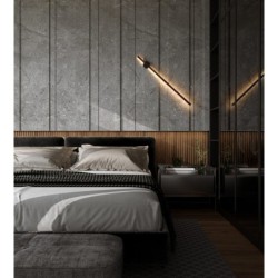 Sieninis šviestuvas Maxlight Spider Integruotas LED 8.4W Juodas