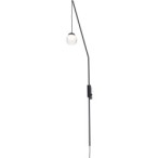 Sieninis šviestuvas Maxlight Zoom Integruotas LED 3W Juodas