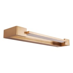 Maxlight Sieninis šviestuvas Flink Integruotas LED 12W Auksinė