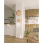 Sieninis šviestuvas Signature Integruotas LED 9W Žalvaris, Gintaras