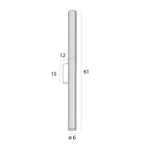 Sieninis šviestuvas Fayette Integruotas LED 11.6W Aukso