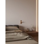 Įleidžiamas sieninis šviestuvas Libra 3W Senovinio žalvario
