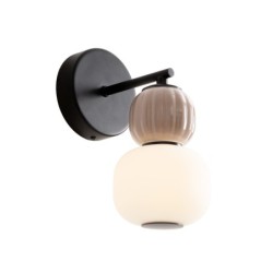 Sieninis šviestuvas Maxlight Modern 5W 3000K Juodas