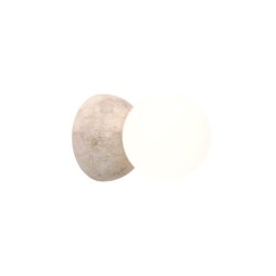 Sieninis šviestuvas Maxlight Eye 1xG9 Kreminė