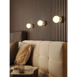 Sieninis šviestuvas Maxlight Eye 1xG9 Kreminė