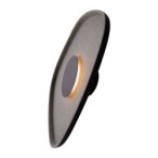Sieninis šviestuvas Maxlight Deux Integruotas LED 5W 3000K Juoda, Pilka