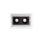 Įleidžiamo šviestuvo korpusas Maxlight MODULAR H180.02 Baltas (H180.02)