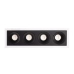 Įleidžiamo modulinio šviestuvo korpusas Maxlight H180.03 MODULAR Baltas (H180.03)