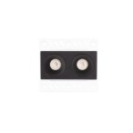 Įleidžiamas šviestuvo korpusas Maxlight MODULAR Baltas (H180.05)