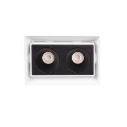 Įleidžiamo šviestuvo korpusas Maxlight Modular H180.06 Baltas (be modulio) (H180.06)