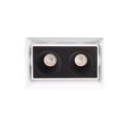 Įleidžiamo šviestuvo korpusas Maxlight Modular H180.06 Baltas (be modulio) (H180.06)