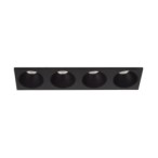 LED modulis Maxlight Modular 12W Juodas, 3000K (HM180 4L)