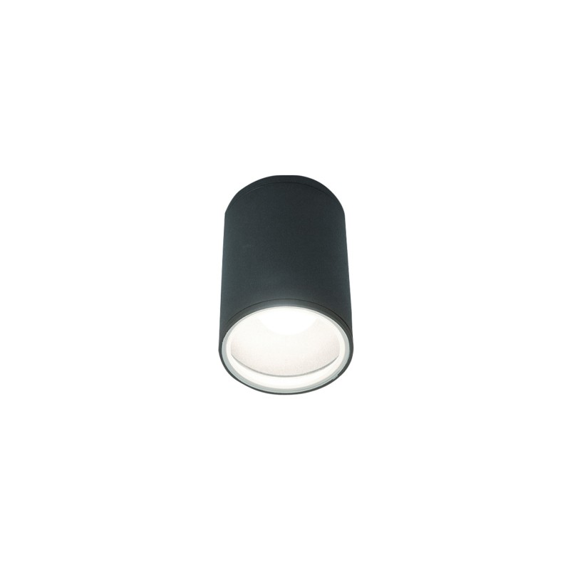 Lauko lubinis šviestuvas FOG 1xE27 IP44 Grafito