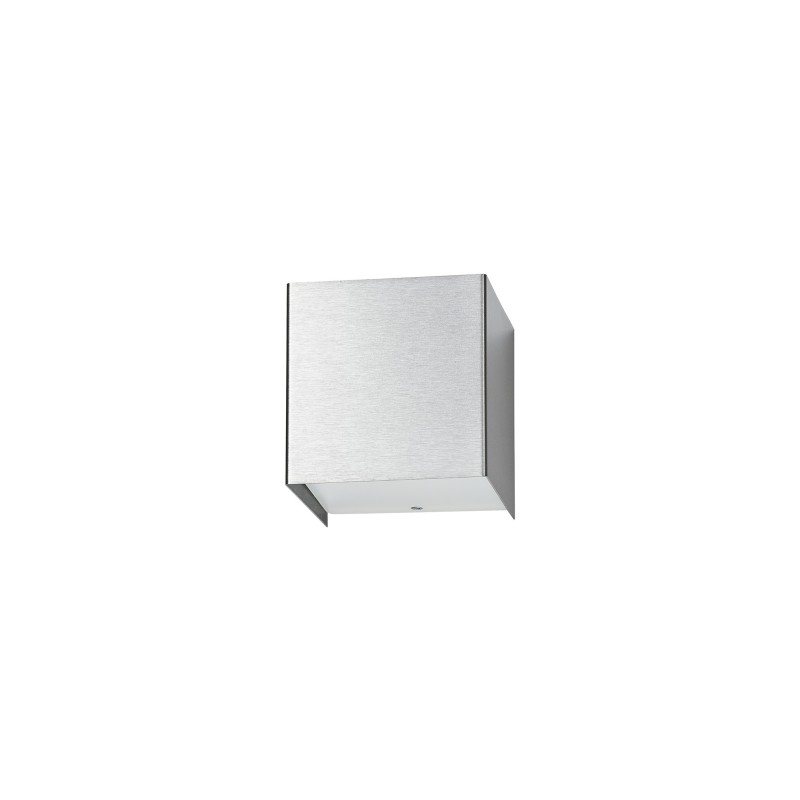 Sieninis šviestuvas CUBE 1xG9 IP20 Sidabro
