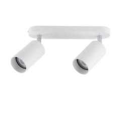 Pakreipiamas šviestuvas EYE SPOT 2xGU10 IP20 Balta