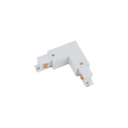 CTLS 3 fazių bėginės sistemos L formos maitinimo jungtis CTLS CONNECTOR IP20 Balta