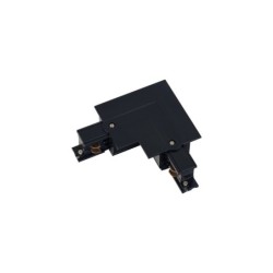 Jungtis bėginėms sistemoms CTLS RECESSED POWER L CONNECTOR IP20 Juoda