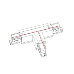 Jungtis CTLS POWER T CONNECTOR, LEFT 2 (T-L2) IP20 Balta