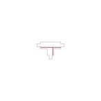 Jungtis CTLS POWER T CONNECTOR LEFT 2 IP20 Juoda