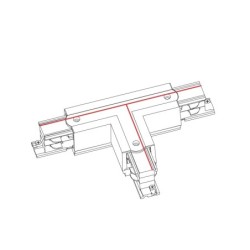 Jungtis CTLS POWER T CONNECTOR, LEFT 1 (T-L1) IP20 Balta