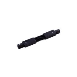 Bėginės sistemos lanksti jungtis PROFILE FLEX CONNECTOR IP20 Juoda